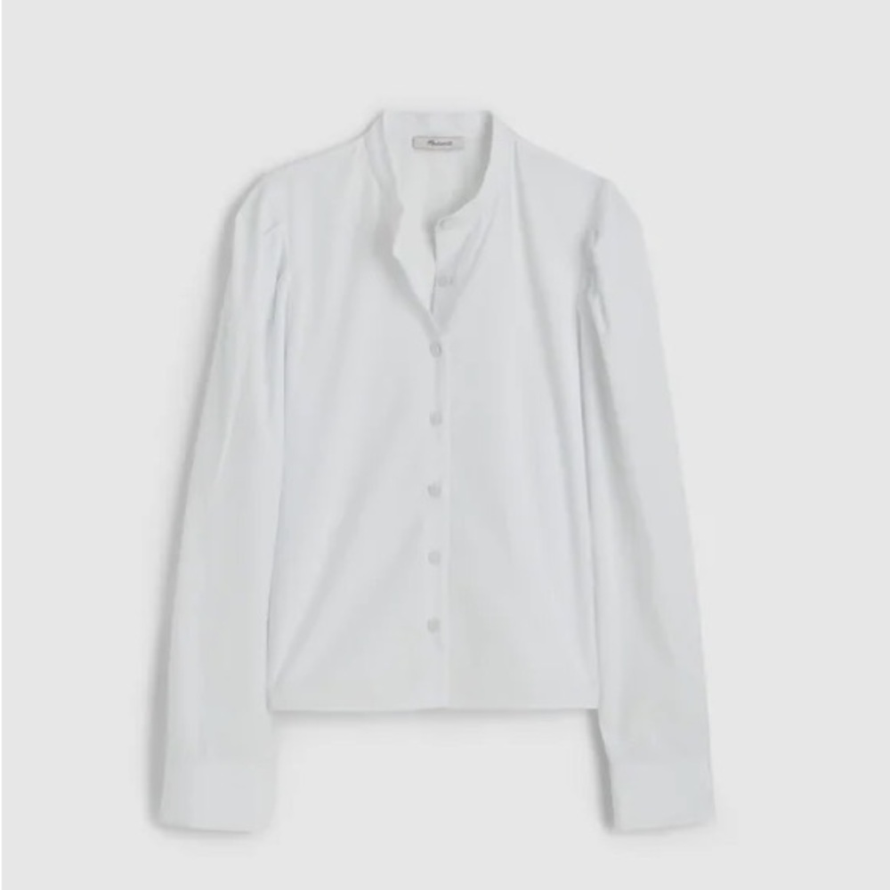 Madewell NWT - Puff Sleeve Button Up Size Medium